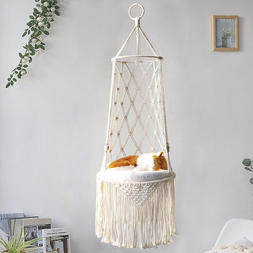 Elevated Pet Comfort Hanging Hammock