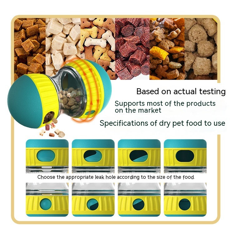Interactive Food Dispensing Puzzle Toy for Dogs and Cats Slow Feeding