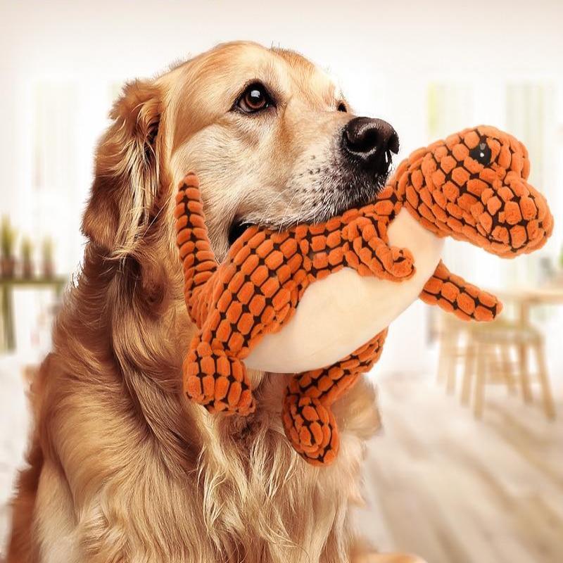 Plush Dinosaur toy for dogs