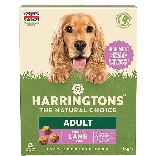 Harringtons Complete Dry Adult Dog Food Lamb & Rice 15kg - Made with All Natural Ingredients