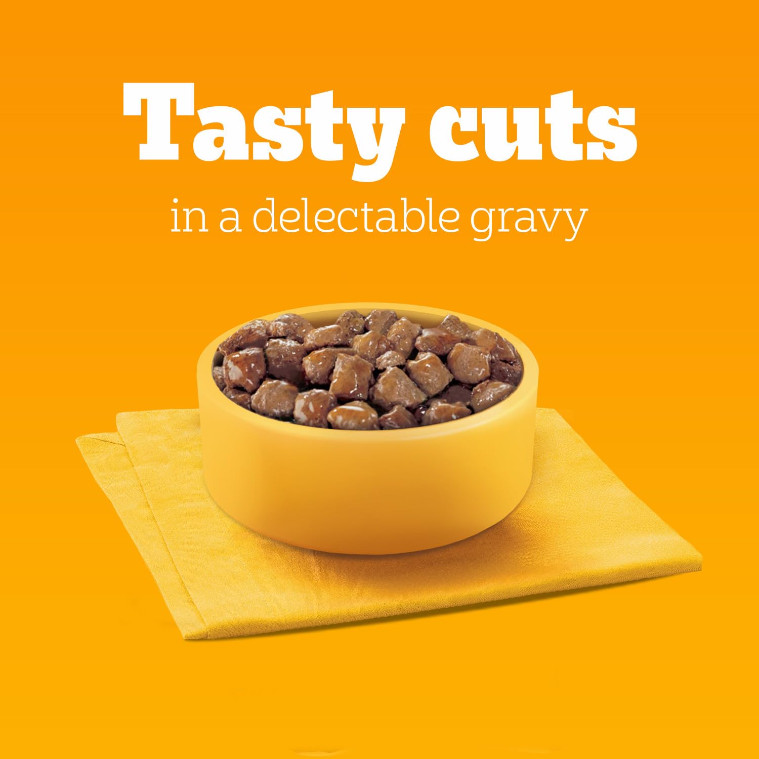 Pedigree Adult Dog Wet Food Pouch Mixed Selection in Gravy, 40x100g