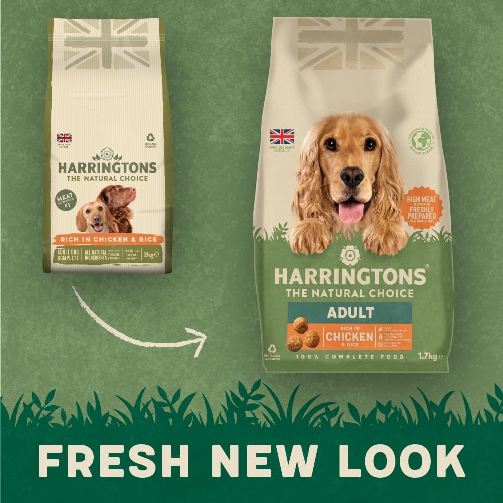 Harringtons Complete Dry Adult Dog Food Lamb & Rice 15kg - Made with All Natural Ingredients