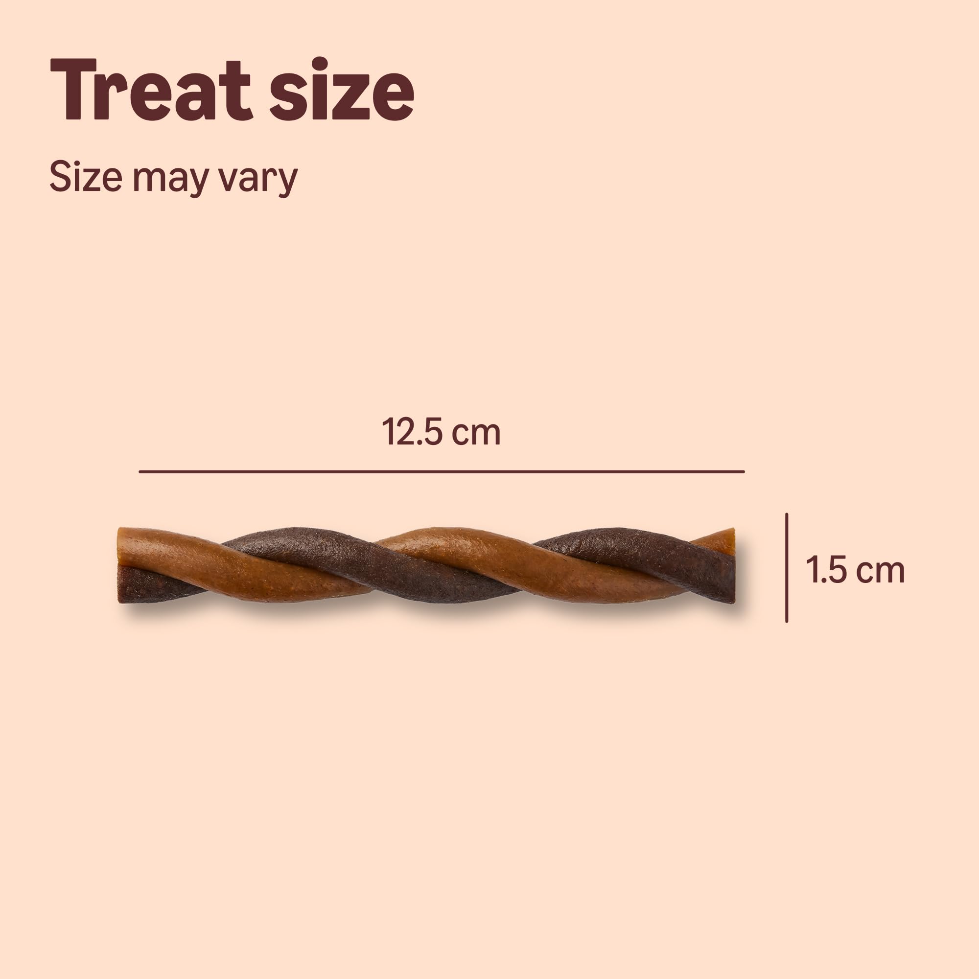 by Amazon Dog Treats - Flat Strips with Chicken, 200g