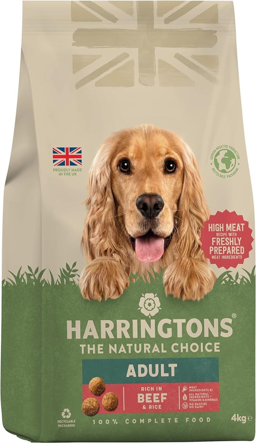 Harringtons Complete Dry Adult Dog Food Lamb & Rice 15kg - Made with All Natural Ingredients