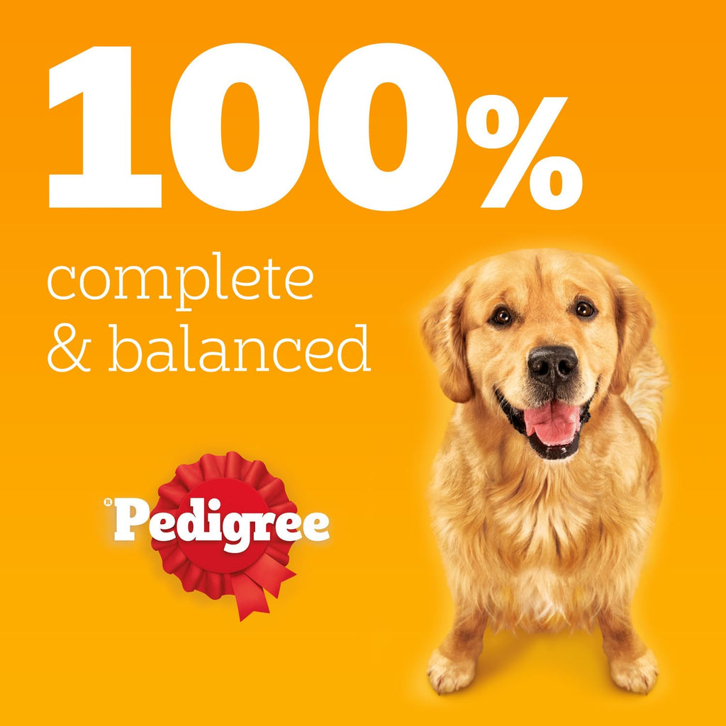 Pedigree Adult Dog Wet Food Pouch Mixed Selection in Gravy, 40x100g