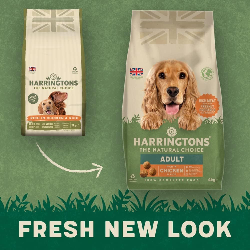 Harringtons Complete Dry Adult Dog Food Lamb & Rice 15kg - Made with All Natural Ingredients