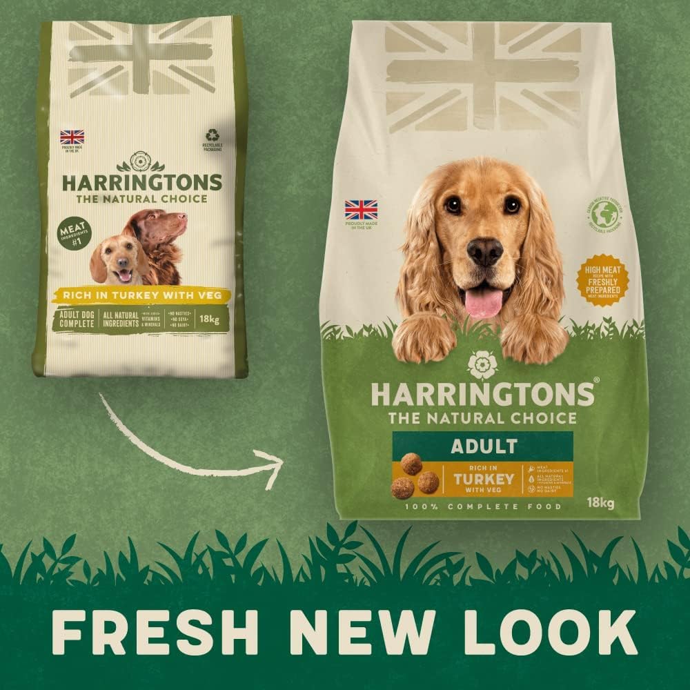 Harringtons Complete Dry Adult Dog Food Lamb & Rice 15kg - Made with All Natural Ingredients