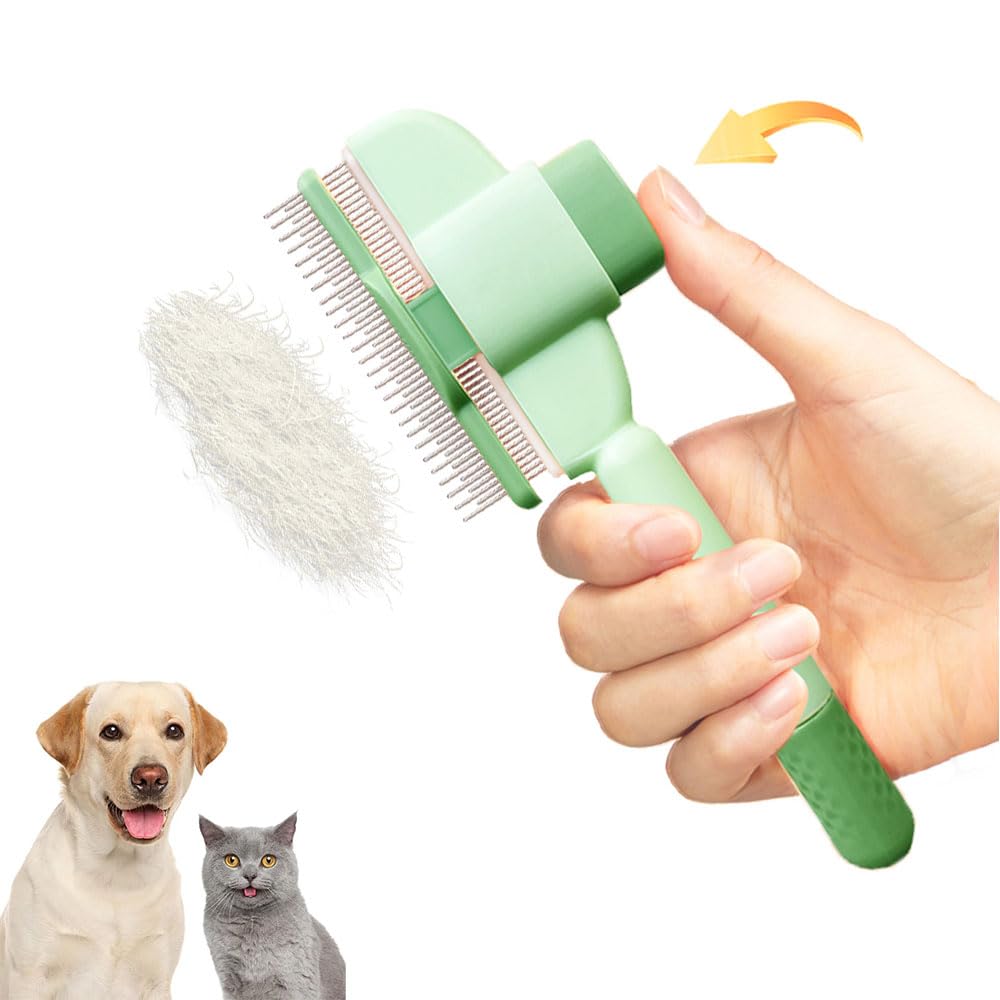 Easy-Release Pet Hair Comb