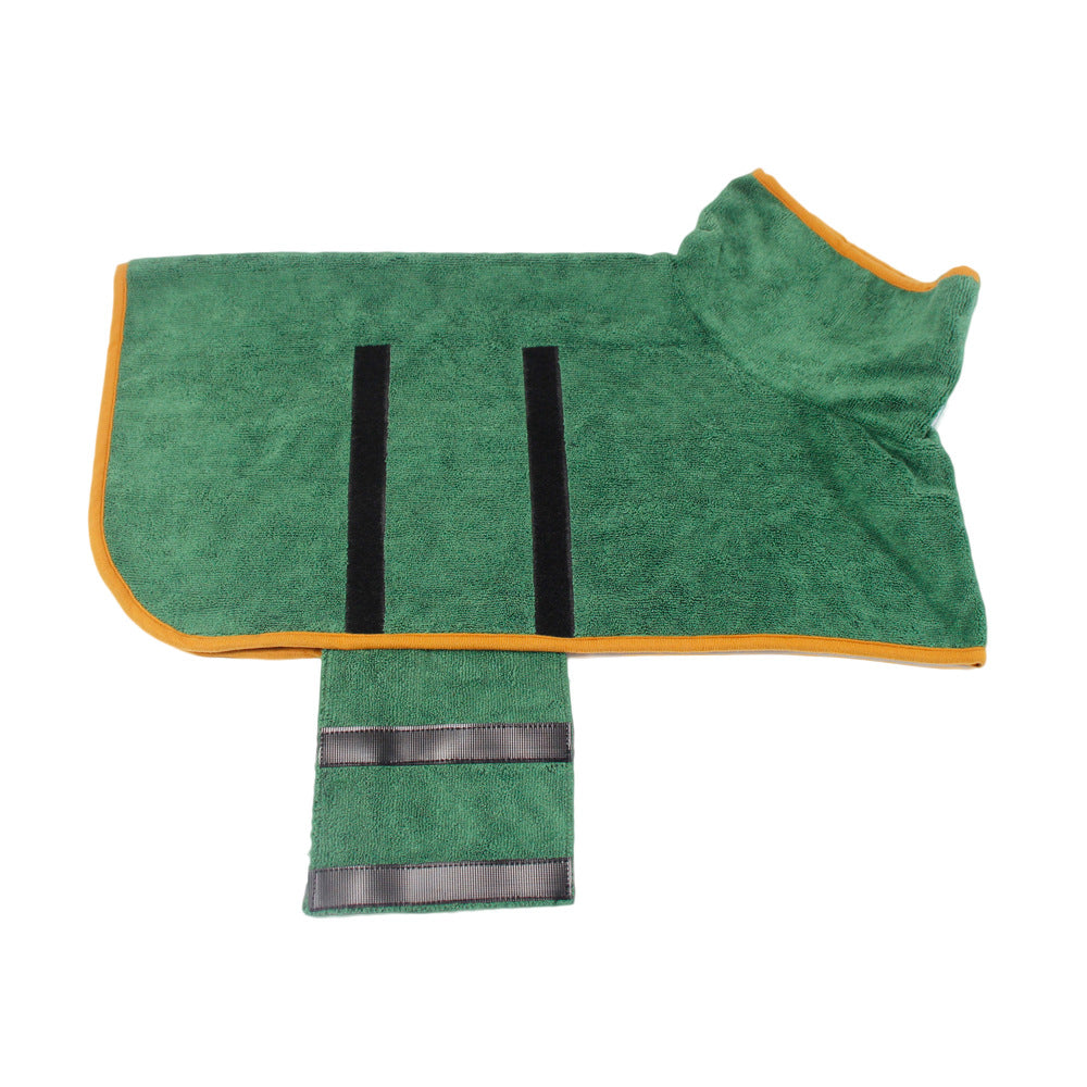 Ultra-soft Dog Bathrobe for Fast Drying