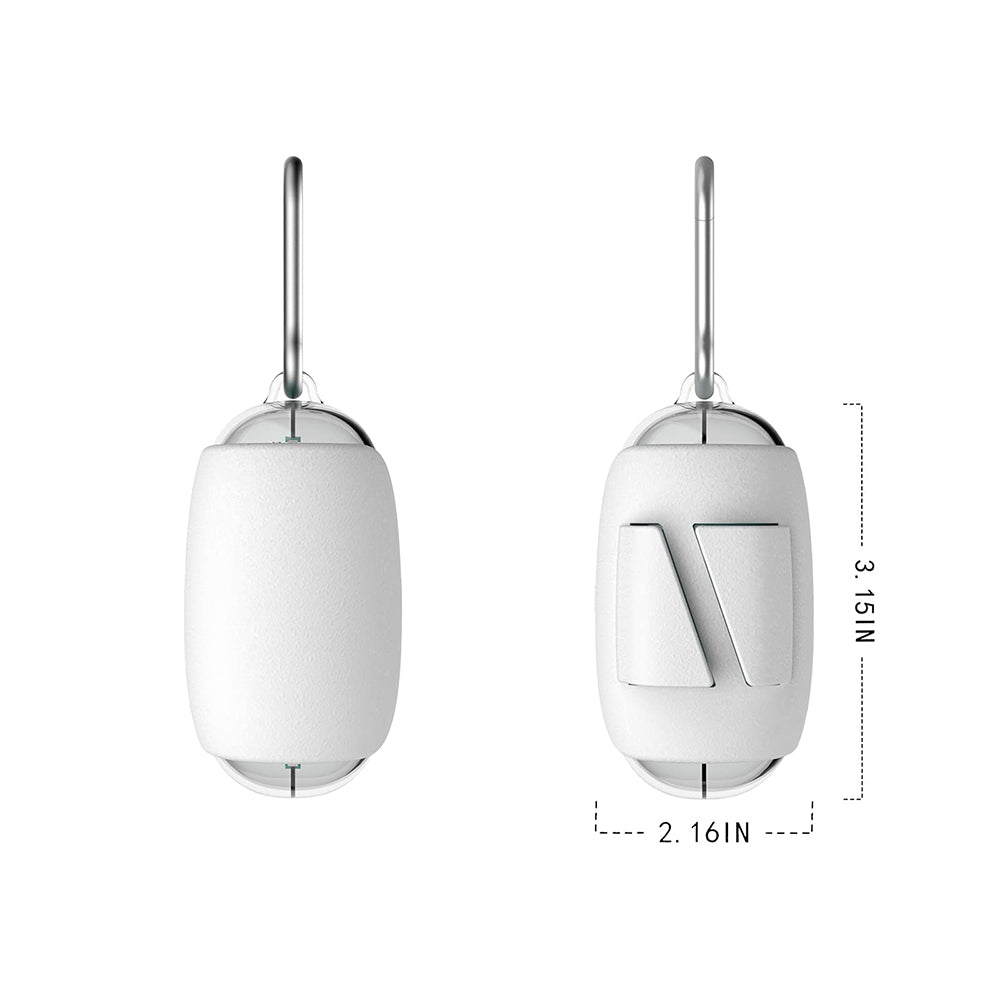 Dog Poop Bag Holder And Dispenser With Leash Attachment