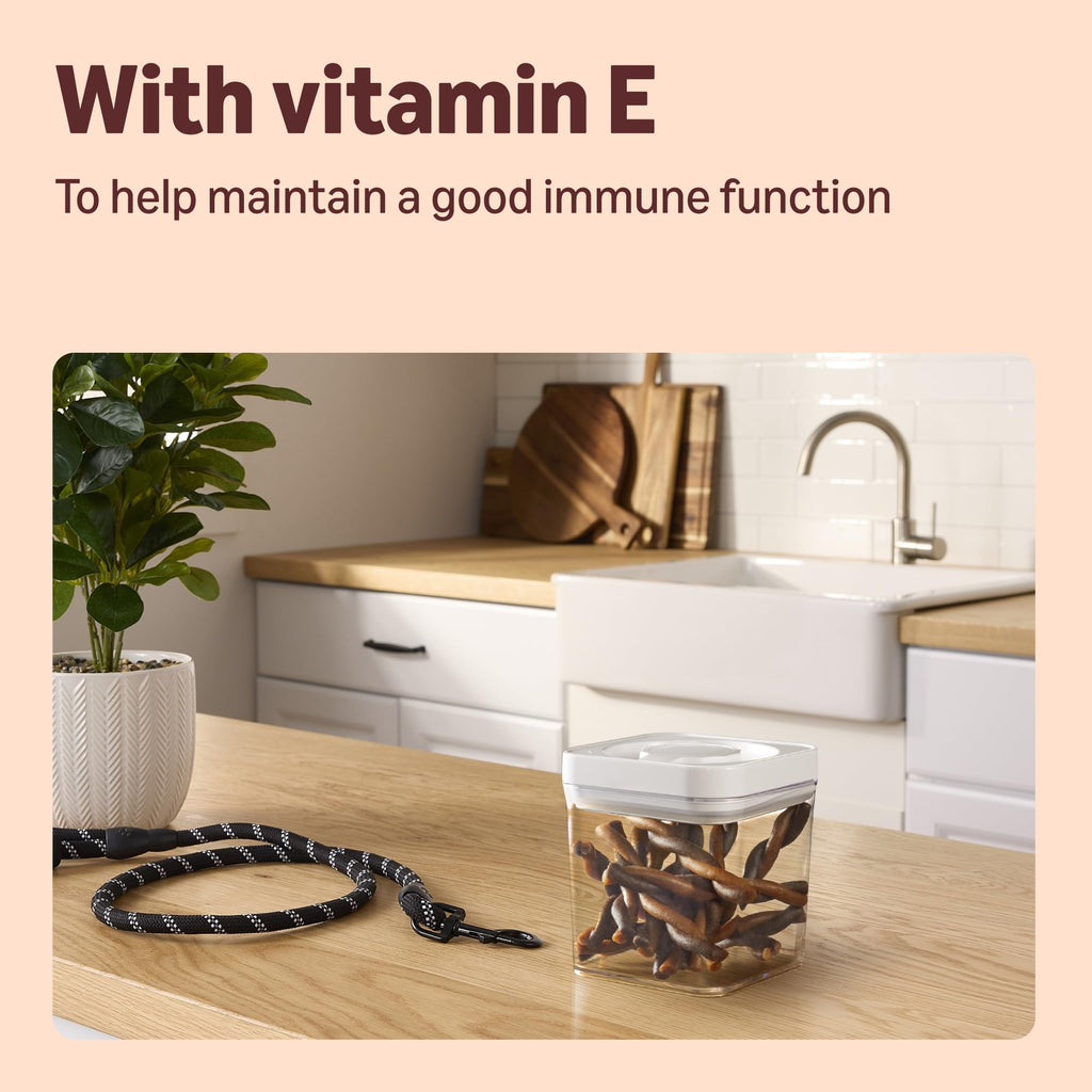 by Amazon Dog Treats - Flat Strips with Chicken, 200g