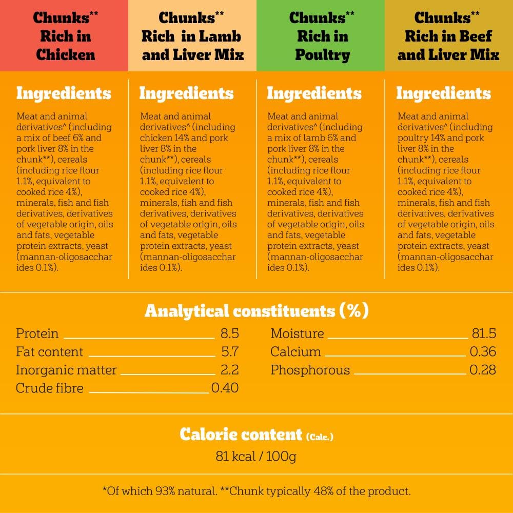 Pedigree Adult Dog Wet Food Pouch Mixed Selection in Gravy, 40x100g