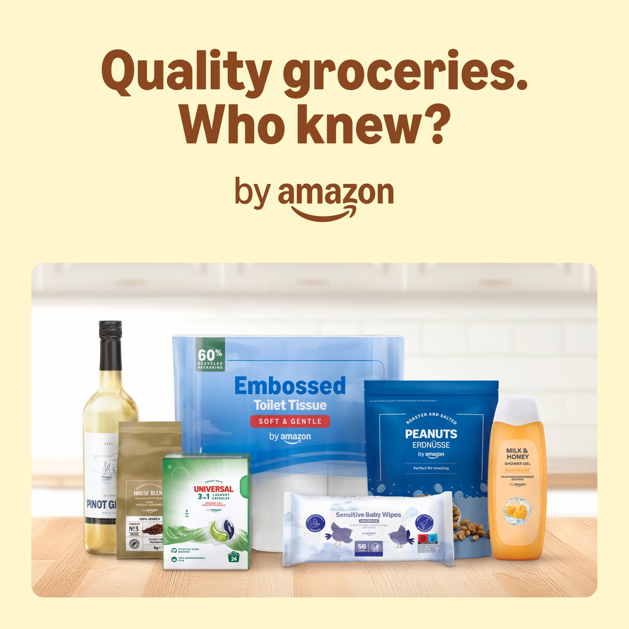 by Amazon Dog Treats - Flat Strips with Chicken, 200g