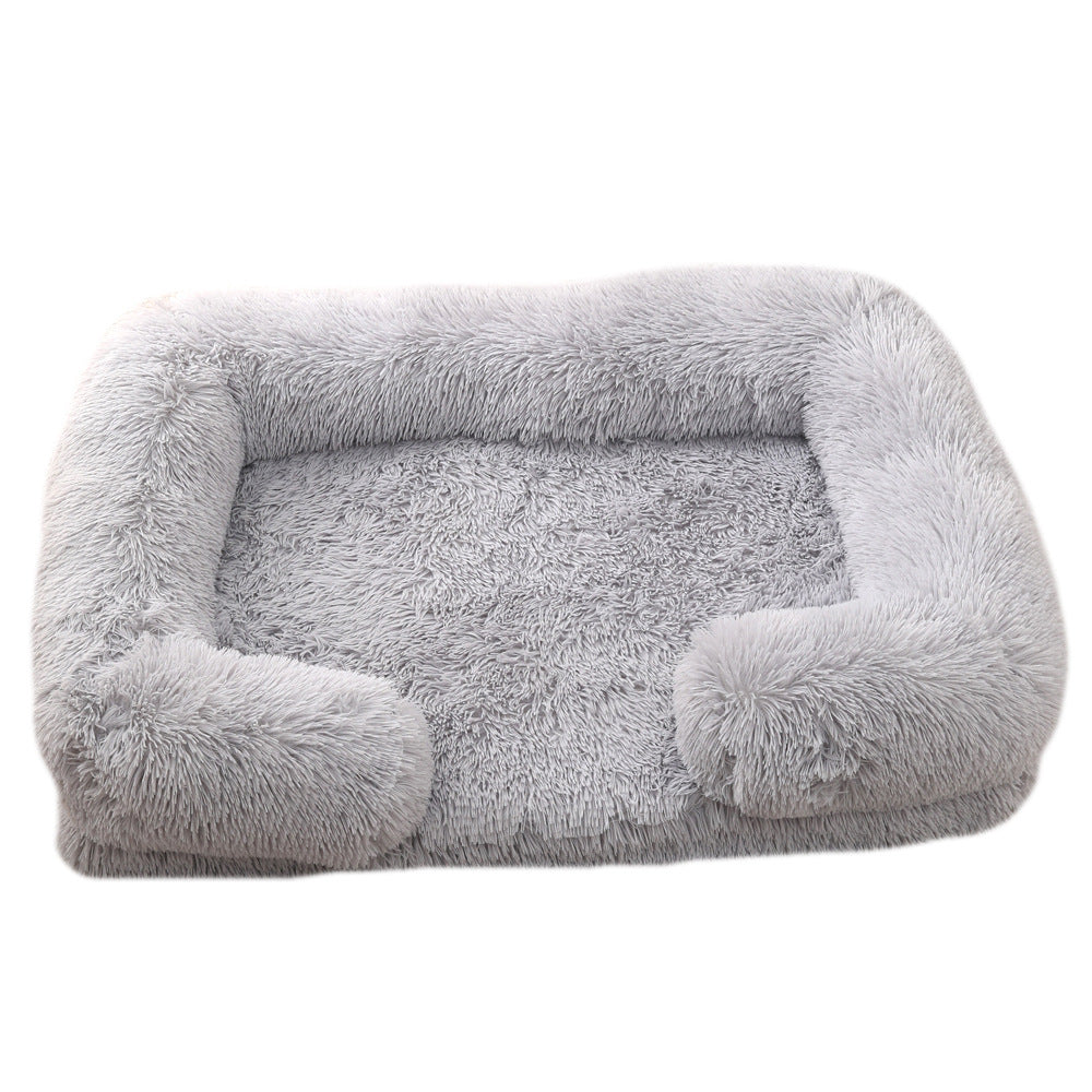 Super Cozy Round Plush Bed Dogs Love