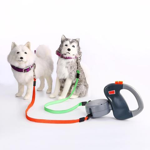 Dual Retractable Dog Walking Leash