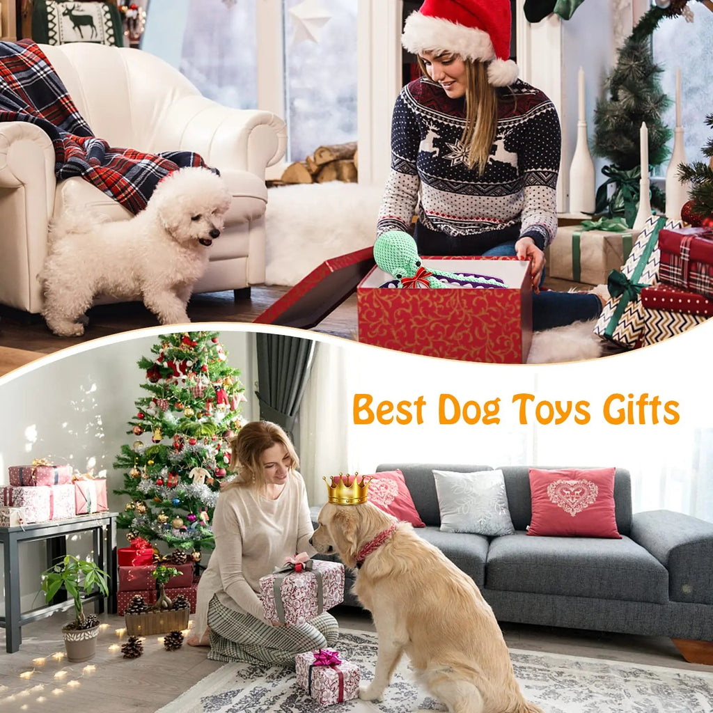 Squeaky Octopus Plush Toy – Fun for Cats and Dogs