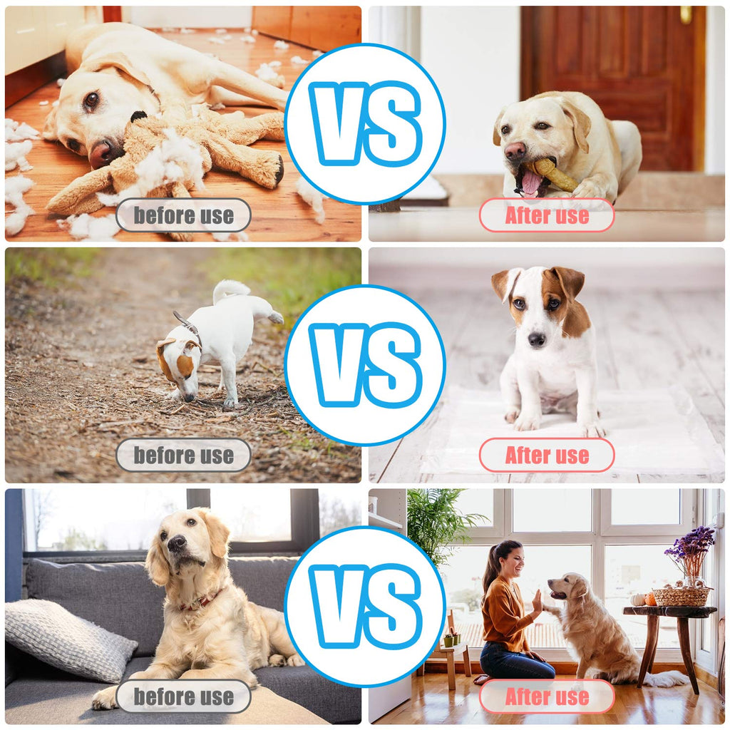 Diyife Dog Clicker, [2 PCS,Black&Green] Pet Training Clicker with Wrist Strap for Dog Cat Horse