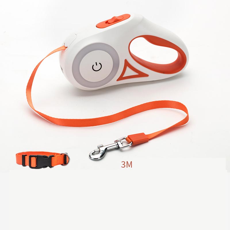 Leash Retractable Leash and collar set