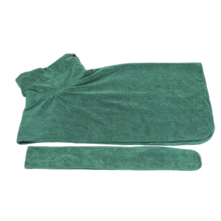 Ultra-soft Dog Bathrobe for Fast Drying