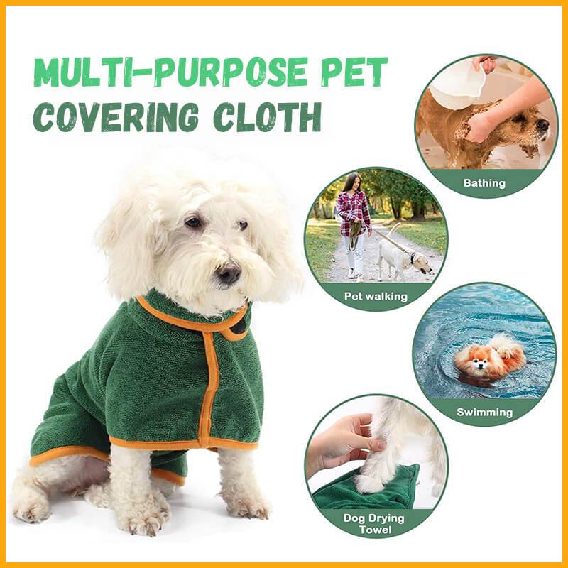 Ultra-soft Dog Bathrobe for Fast Drying