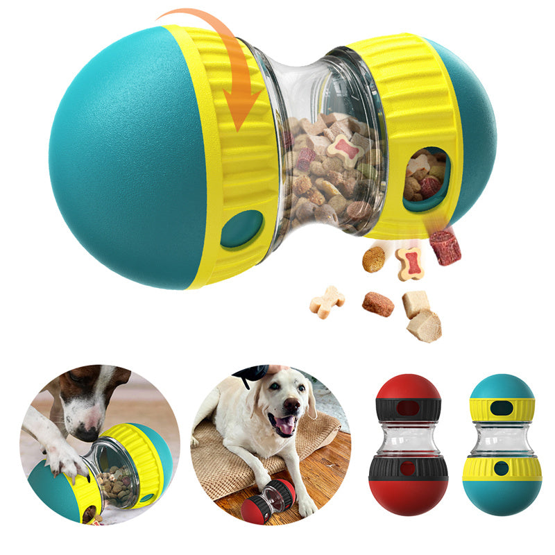 Interactive Food Dispensing Puzzle Toy for Dogs and Cats Slow Feeding