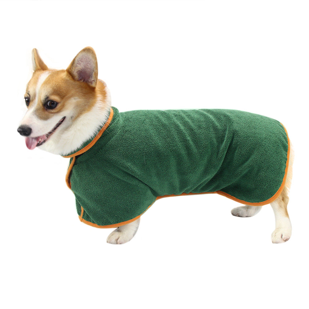 Ultra-soft Dog Bathrobe for Fast Drying