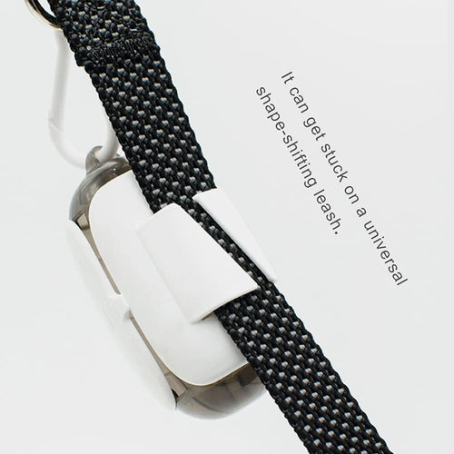 Dog Poop Bag Holder And Dispenser With Leash Attachment