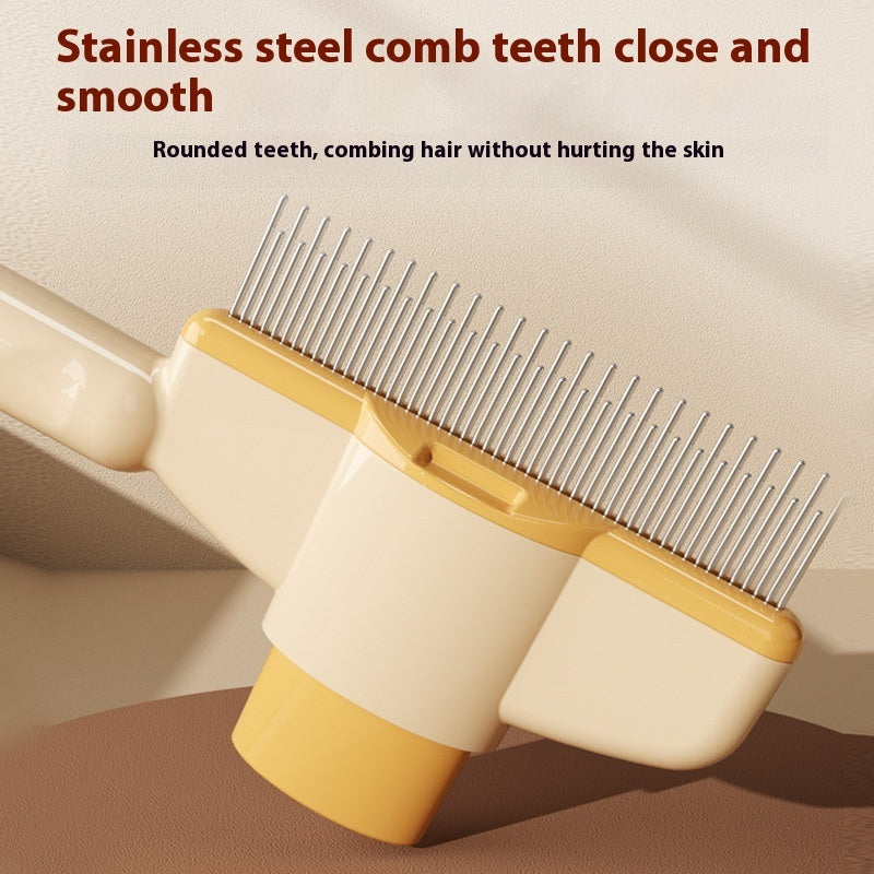 Easy-Release Pet Hair Comb